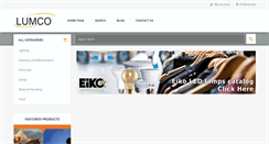 Desktop Screenshot of lumco.ca